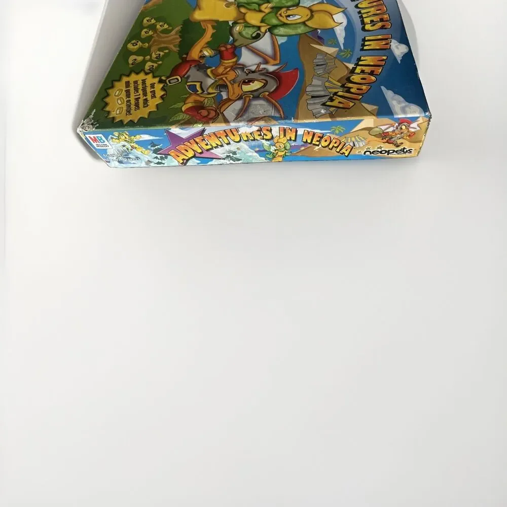 Milton Bradley Neopets Adventures in Neopia Board Game 2003 Vintage Complete